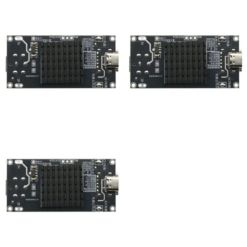 Модуль быстрой зарядки AS62 3X PD3.1 высокой мощности 140 Вт для настольных ПК, поддержка всех протоколов, интеллектуальная защита от быстрой зарядки
Модуль быстрой зарядки AS62 3X PD3.1 высокой мощности 140 Вт для настольных ПК, поддержка всех протоколов, интеллектуальная защита от быстрой зарядки