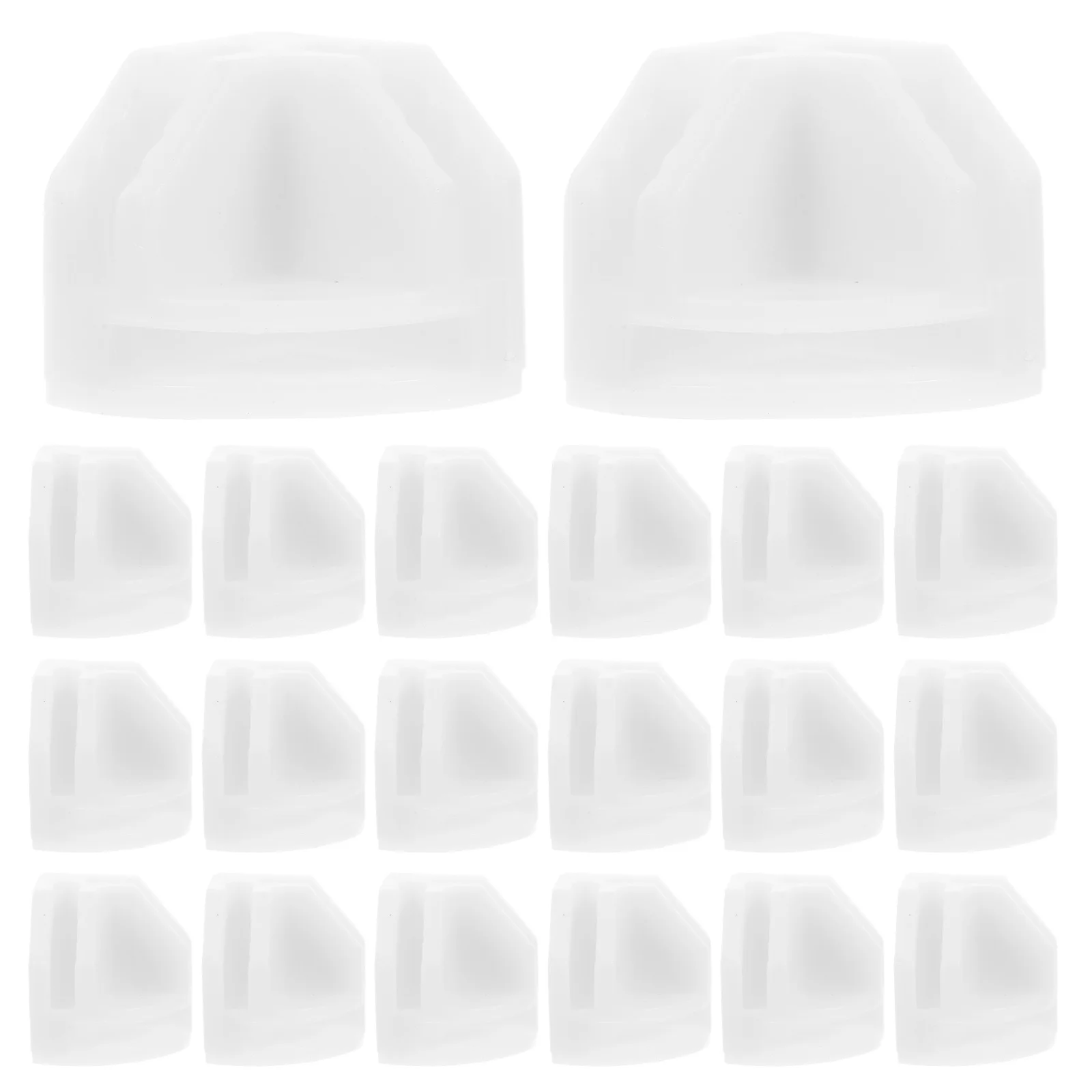 20pcs Panel Connectors Plastic Grid Cage Fasteners For Diy Wire Shelving Closet Organizers Rabbit Cage Clips Cube Storage
20pcs Panel Connectors Plastic Grid Cage Fasteners For Diy Wire Shelving Closet Organizers Rabbit Cage Clips Cube Storage