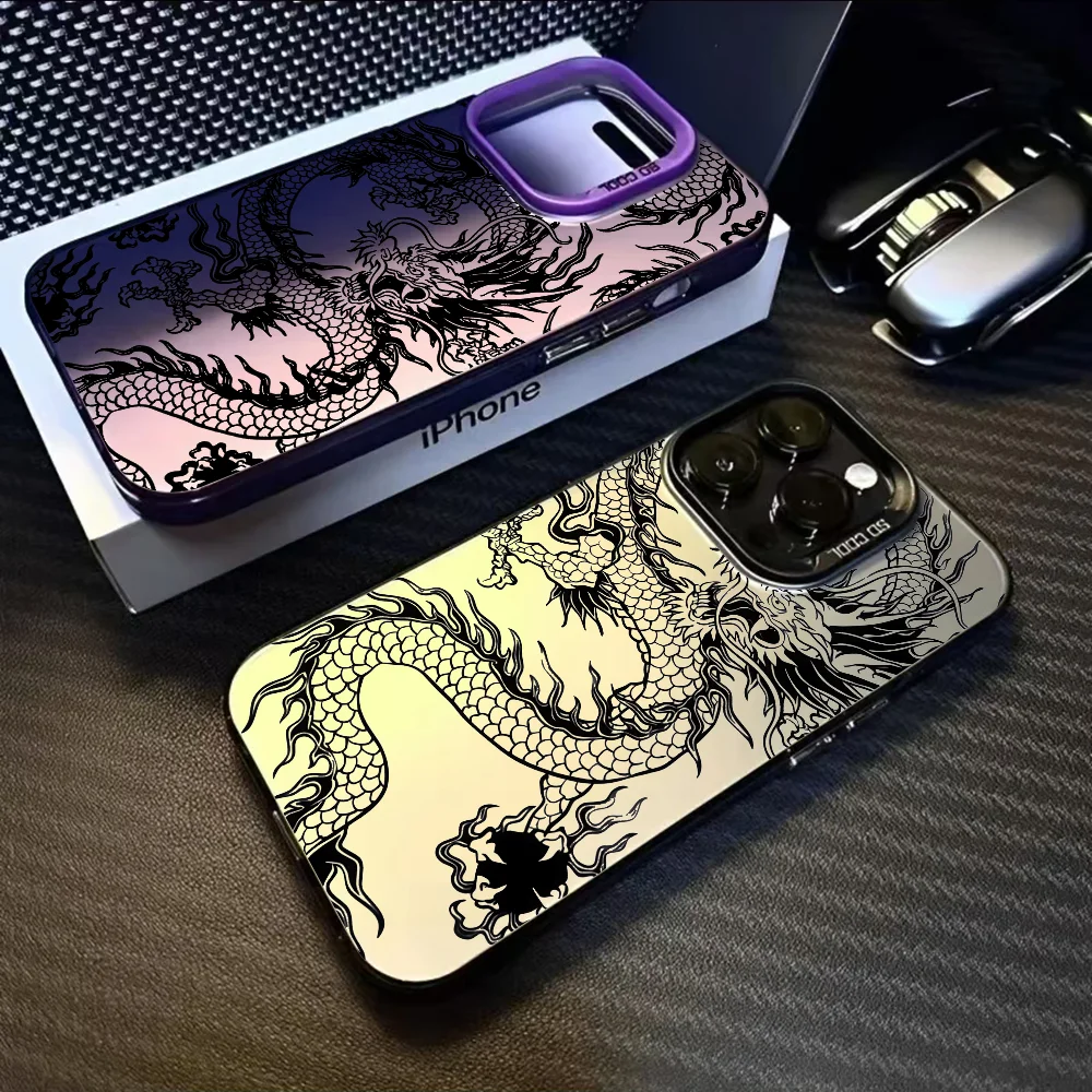 Trend Fashion Cartoon Chinese Dragon Phone Case For iPhone 16 15 14 13 12 11 Pro Max White Ultra-thin Soft Candy Abrazine Funda
Trend Fashion Cartoon Chinese Dragon Phone Case For iPhone 16 15 14 13 12 11 Pro Max White Ultra-thin Soft Candy Abrazine Funda