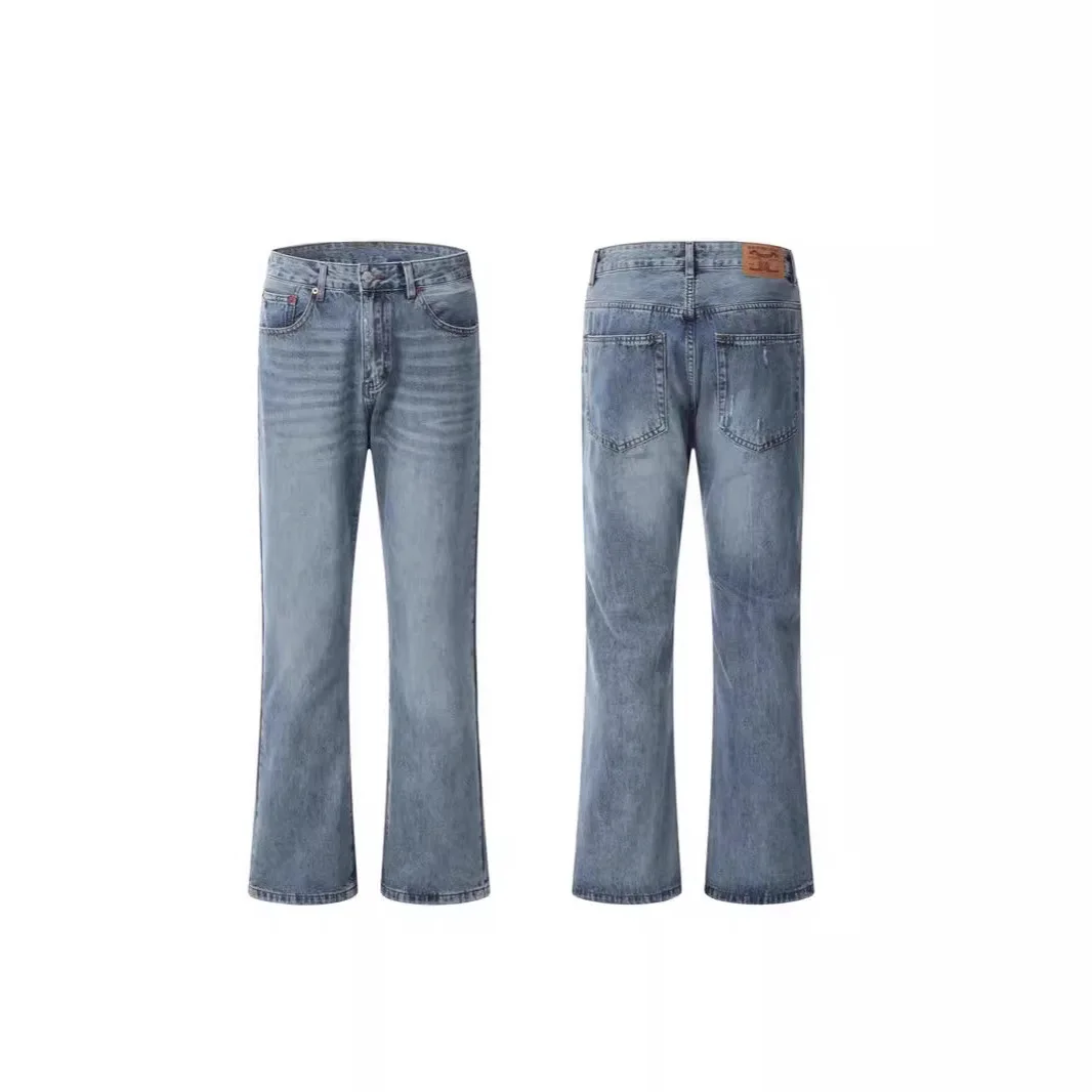 American Style Vintage Washed Jeans Women's Slim Fit Bootcut Cleanfit Blue Denim Casual Straight Tube Trousers
American Style Vintage Washed Jeans Women's Slim Fit Bootcut Cleanfit Blue Denim Casual Straight Tube Trousers