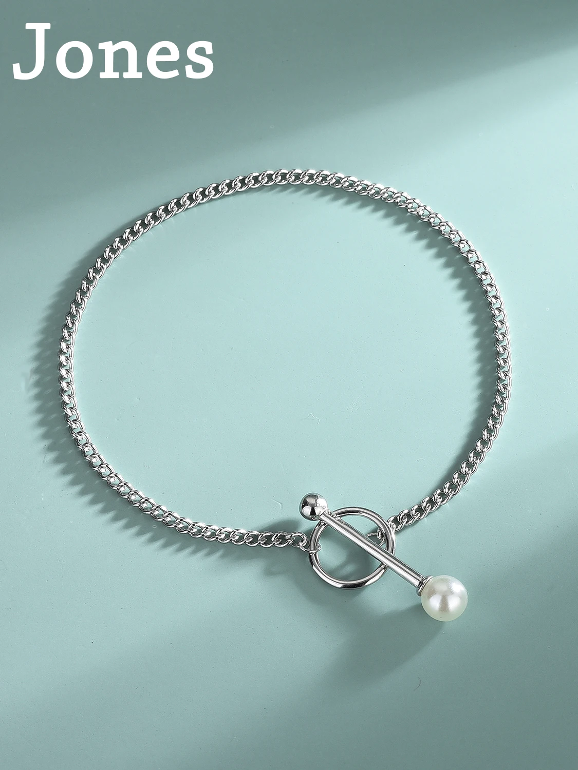 S925 Sterling Silver Pearl Round Beads OT Buckle Chain Hundred Bracelets Europe Aand The United States Wind Simple Vintage
S925 Sterling Silver Pearl Round Beads OT Buckle Chain Hundred Bracelets Europe Aand The United States Wind Simple Vintage