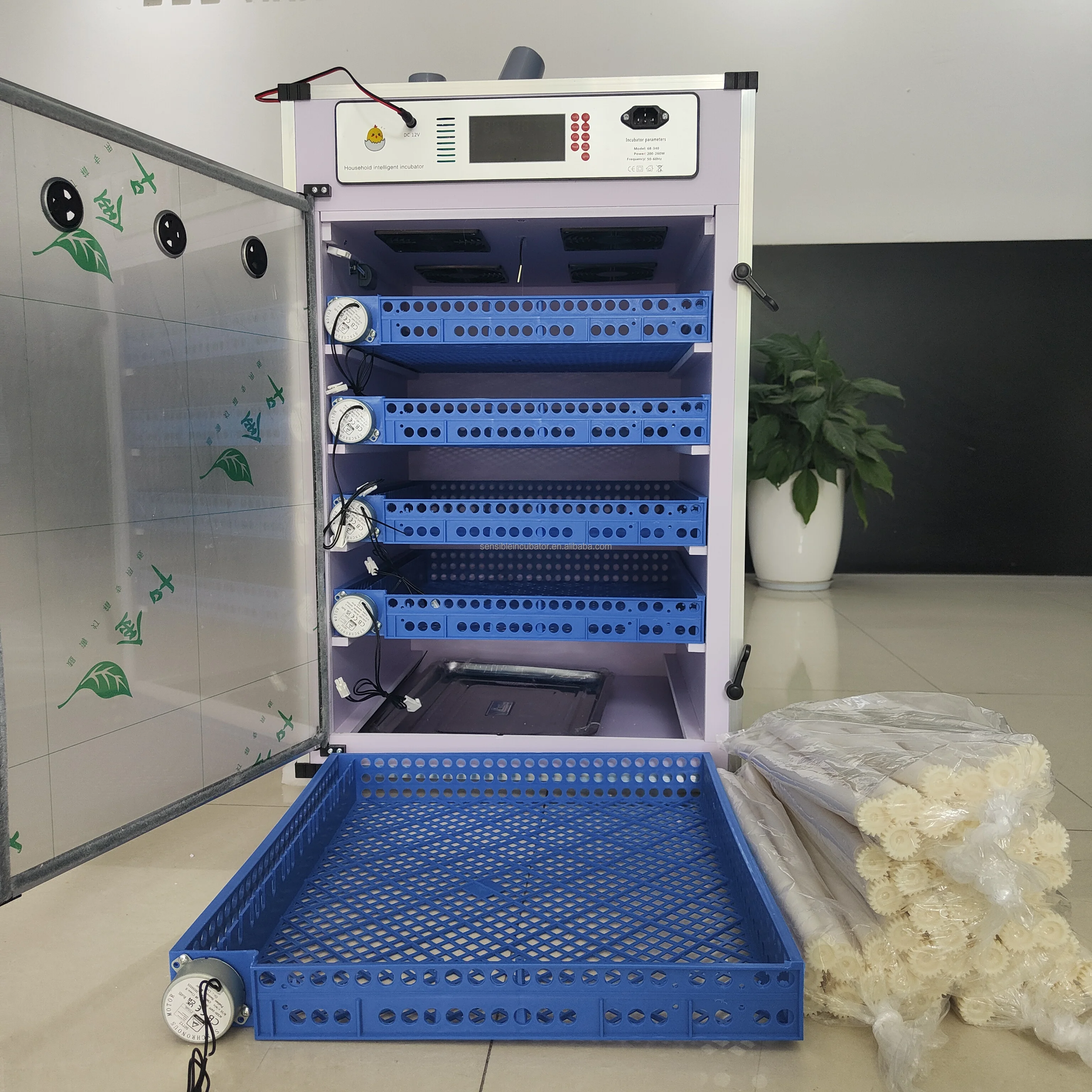 Wholesale Chicken Incubator And Hatchery Machine For 340 Eggs Solar System Fully Automatic Egg Incubator For Farm
Wholesale Chicken Incubator And Hatchery Machine For 340 Eggs Solar System Fully Automatic Egg Incubator For Farm