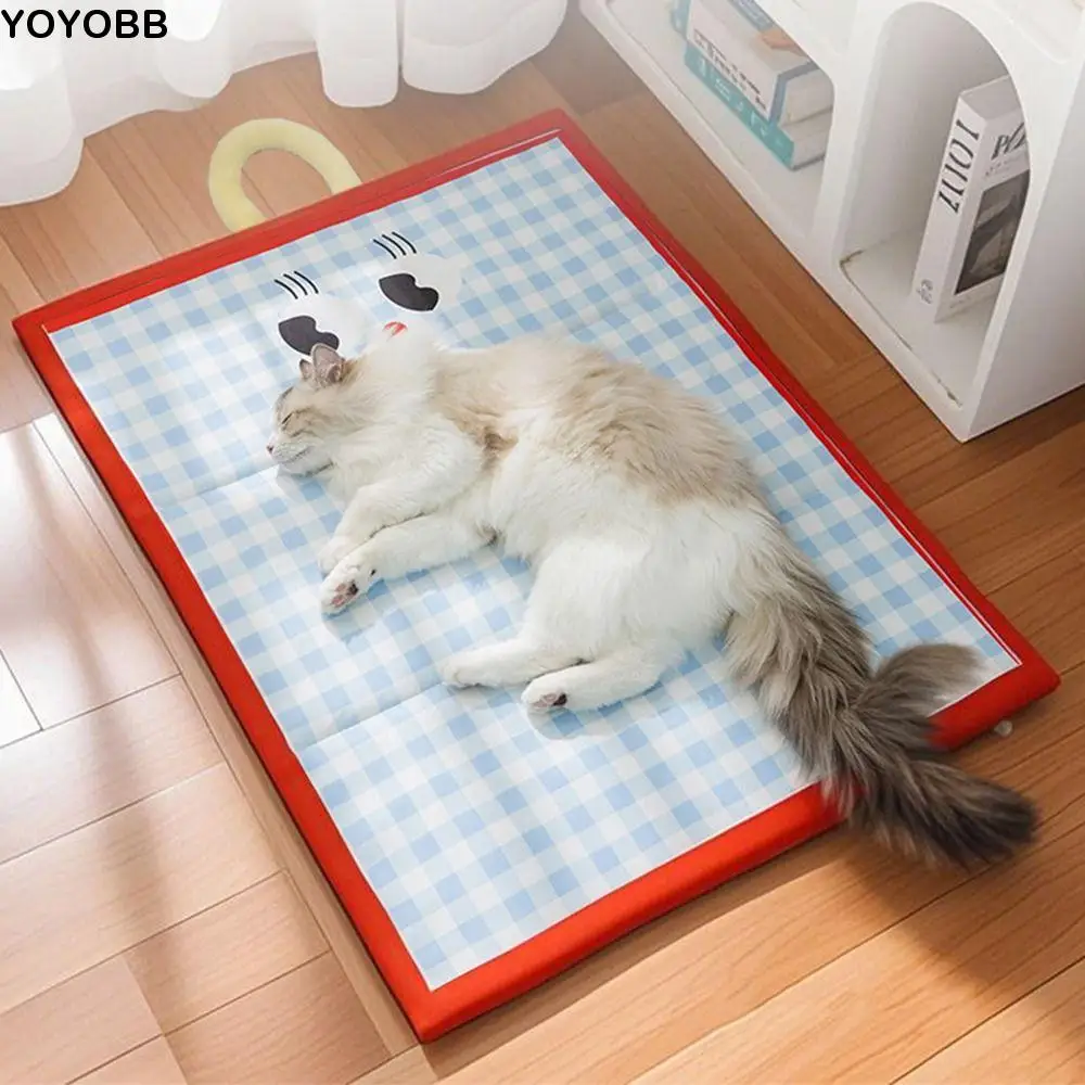 Washable Cartoon Pet Cooling Mat anti-scratch Keep Cooling Dog Cat Sleeping Pad Thickened Ice Gel Pet Ice Cushion Sleeping Tool
Washable Cartoon Pet Cooling Mat anti-scratch Keep Cooling Dog Cat Sleeping Pad Thickened Ice Gel Pet Ice Cushion Sleeping Tool
