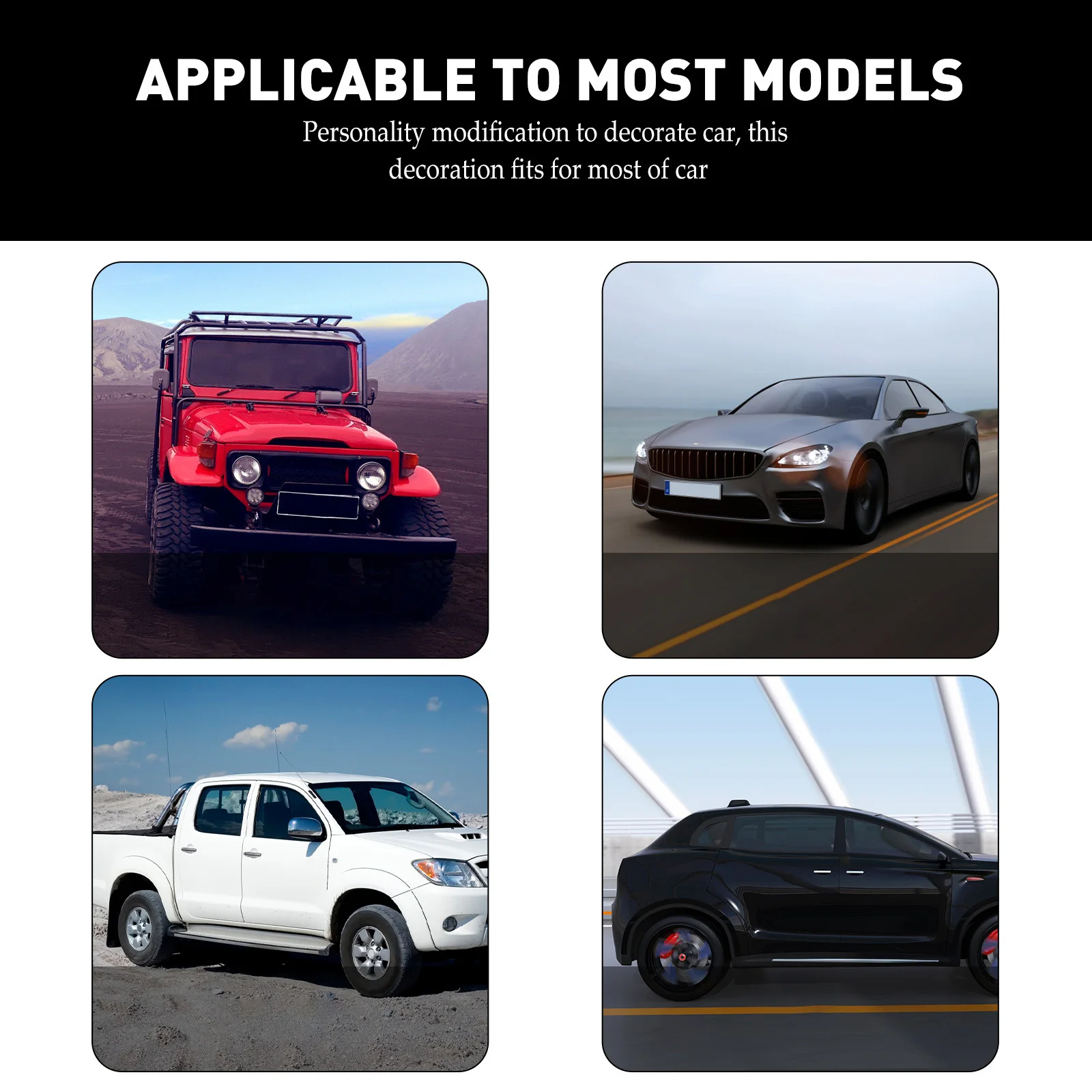 1Pair Shark Gill Air Flow Vent Decor for Cars Cool Simple Design Strong Adhesion Covers Defects Car Air Flow Vent Sticker
1Pair Shark Gill Air Flow Vent Decor for Cars Cool Simple Design Strong Adhesion Covers Defects Car Air Flow Vent Sticker