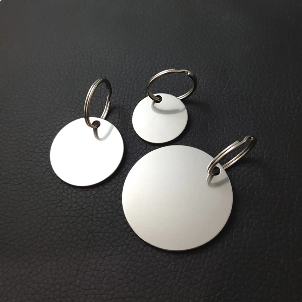 30pcs Smooth Stainless Steel Blank Tag DIY Pendant Pet Necklace Tag Keychain, For Laser Engraving Machine Carving Text Patterns
30pcs Smooth Stainless Steel Blank Tag DIY Pendant Pet Necklace Tag Keychain, For Laser Engraving Machine Carving Text Patterns