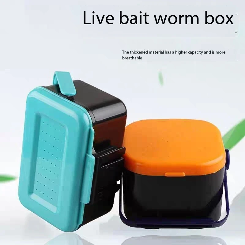 Multi Functional Moisturizing Breathable Rock Fishing Bait Box, Red Worms, Earthworms, Sandworms, Fishing Gear Accessories
Multi Functional Moisturizing Breathable Rock Fishing Bait Box, Red Worms, Earthworms, Sandworms, Fishing Gear Accessories