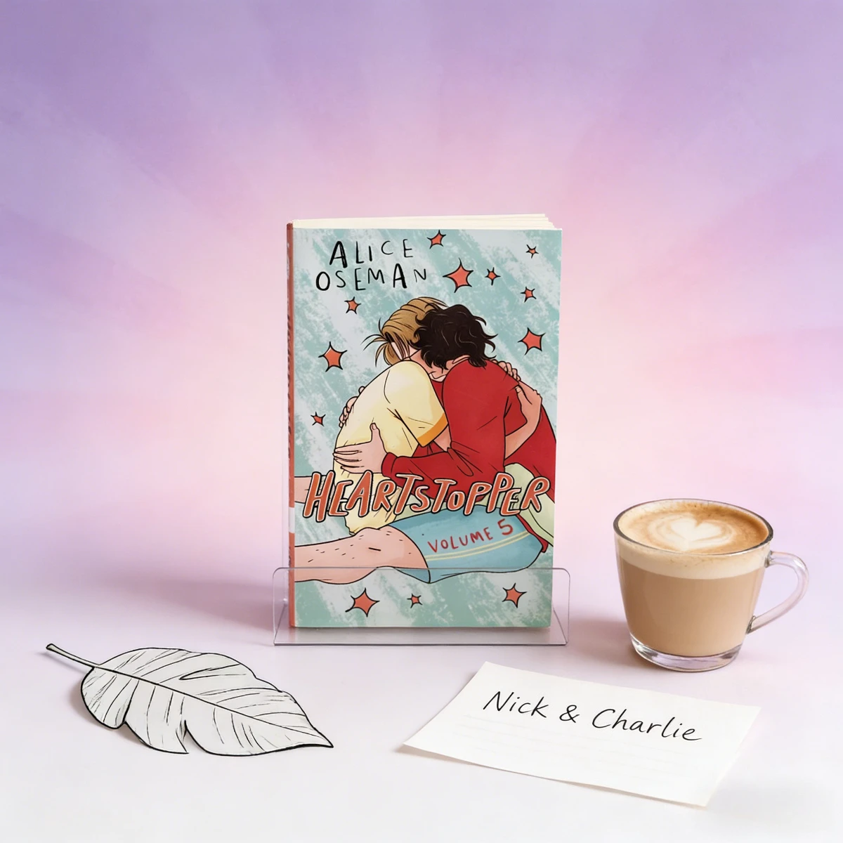 Heartstopper Volume 5 Alice Oseman LGBTQ+ Young Adult Romance Graphic Novel Coming-of-Age Teen Story Comic
Heartstopper Volume 5 Alice Oseman LGBTQ+ Young Adult Romance Graphic Novel Coming-of-Age Teen Story Comic
