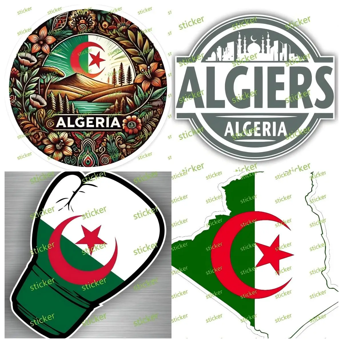 ALGERIA Sticker Car Motorcycle Emblem Flag Refrigerator DIY Decal Surfboard Decoration
ALGERIA Sticker Car Motorcycle Emblem Flag Refrigerator DIY Decal Surfboard Decoration