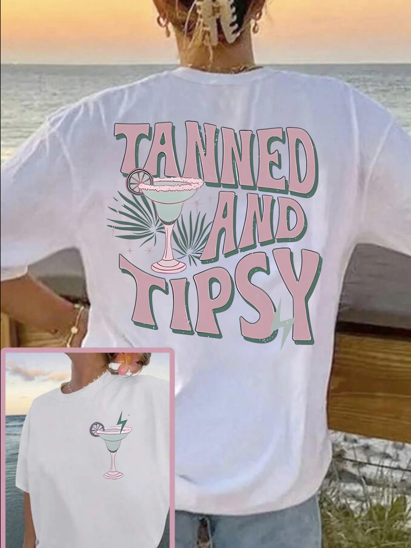 Cup Plus size women's round neck short sleeve T-shirt with elastic half sleeves and trendy prints
Cup Plus size women's round neck short sleeve T-shirt with elastic half sleeves and trendy prints