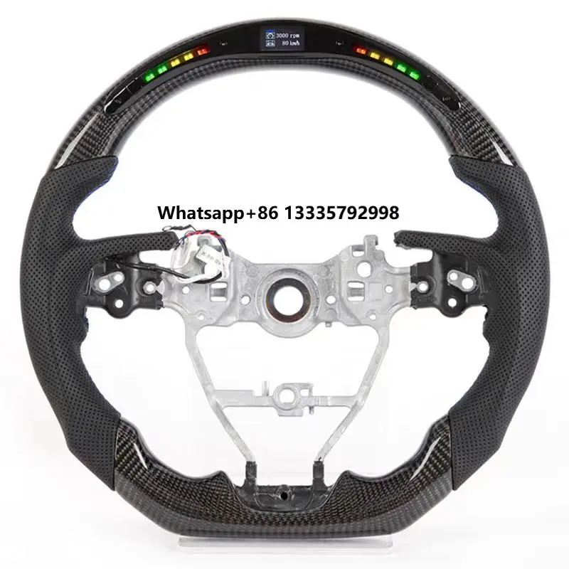 For Camry Avalon Levin Corolla RAV4 Carbon Fiber LED Steering Wheel corolla Steering Wheel
For Camry Avalon Levin Corolla RAV4 Carbon Fiber LED Steering Wheel corolla Steering Wheel