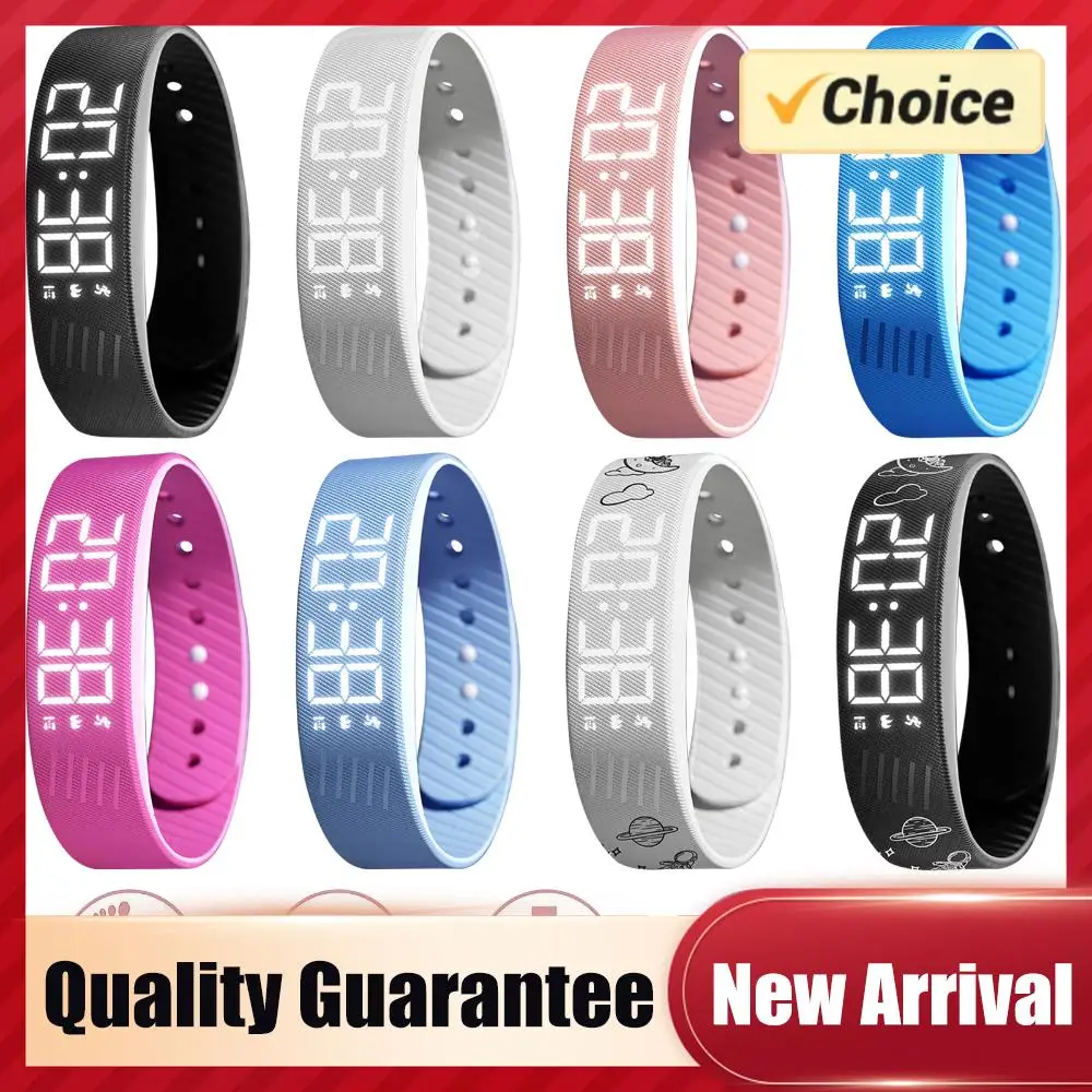 LED Digital Alarm Clock Watch Adjustable Snooze-proof Alarm Bracelet with Running Pedometer Waterproof Vibrating Alarm Wristband
LED Digital Alarm Clock Watch Adjustable Snooze-proof Alarm Bracelet with Running Pedometer Waterproof Vibrating Alarm Wristband