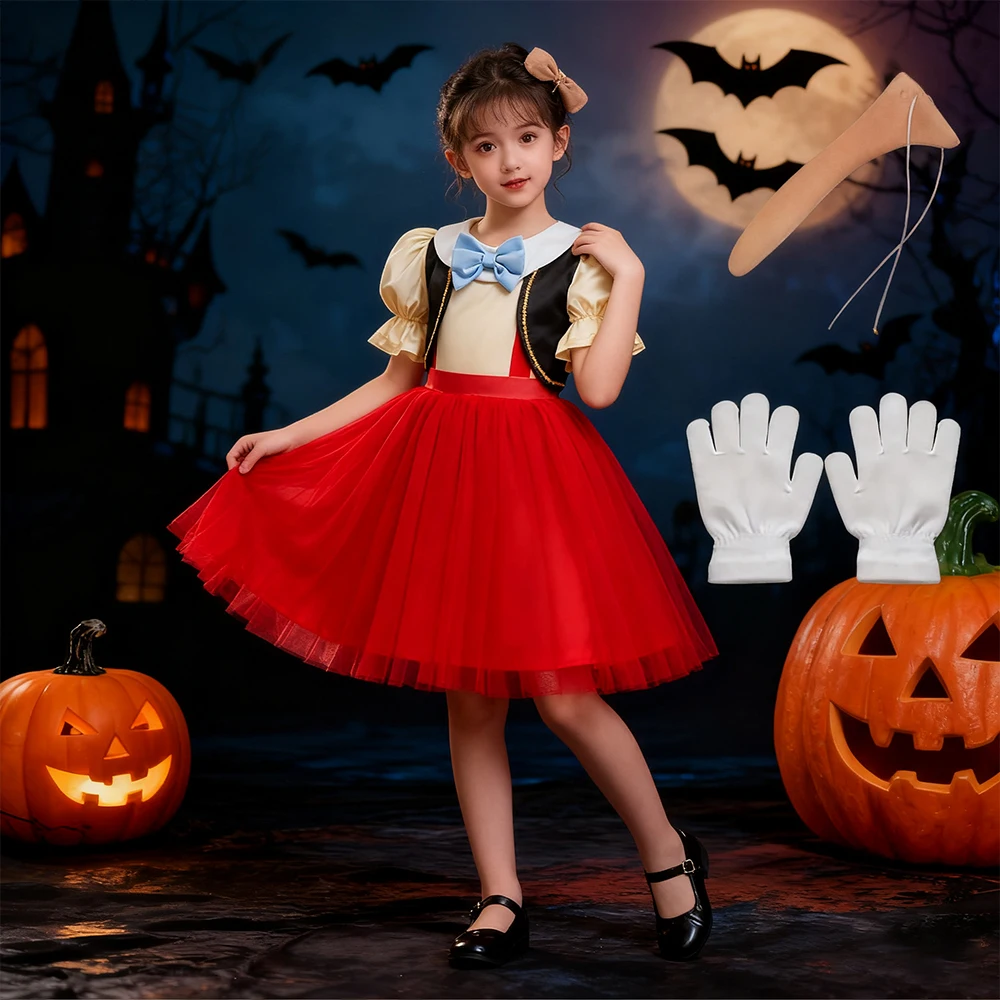 Puppet Doll Cosplay Costume For Halloween Perform Girls Party Dresses Long Nosed Funny Cartoon Role-play Dress With Accessories
Puppet Doll Cosplay Costume For Halloween Perform Girls Party Dresses Long Nosed Funny Cartoon Role-play Dress With Accessories