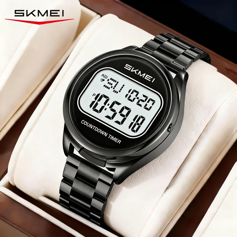 SKMEI electronic watch, portable and multifunctional sports watch for men, outdoor waterproof electronic watch
SKMEI electronic watch, portable and multifunctional sports watch for men, outdoor waterproof electronic watch