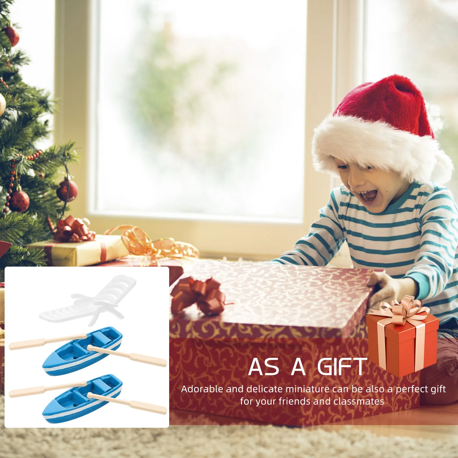 1Set Micro Landscape Decors Mini Beach Decorations Set with Miniature Boat Chair for Garden Dollhouse Accessories Ocean Theme
1Set Micro Landscape Decors Mini Beach Decorations Set with Miniature Boat Chair for Garden Dollhouse Accessories Ocean Theme