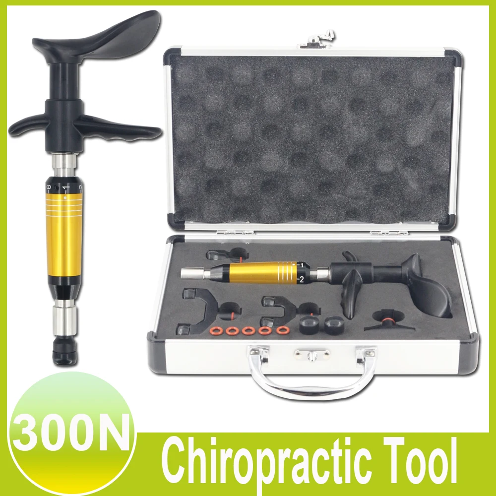 300N Chiropractic Adjusting Tool Correction The Spine Massage Instrument Impulse Bone Setting Fascia Stainless Steel Massage Gun
300N Chiropractic Adjusting Tool Correction The Spine Massage Instrument Impulse Bone Setting Fascia Stainless Steel Massage Gun