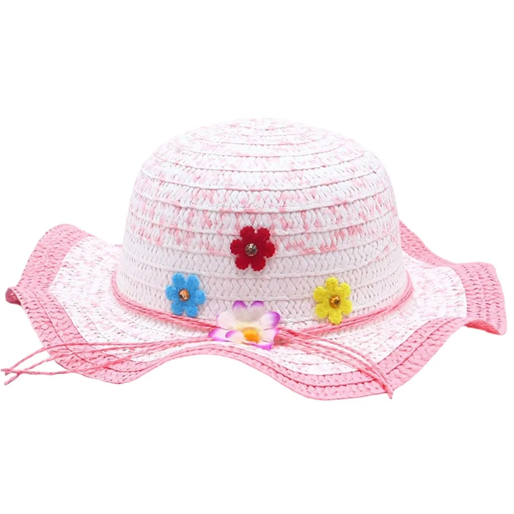 Sweet Handmade Straw Hat Wide Brim 3-7Year Sun Hat Flower Decoration Beach Hat Travel
Sweet Handmade Straw Hat Wide Brim 3-7Year Sun Hat Flower Decoration Beach Hat Travel