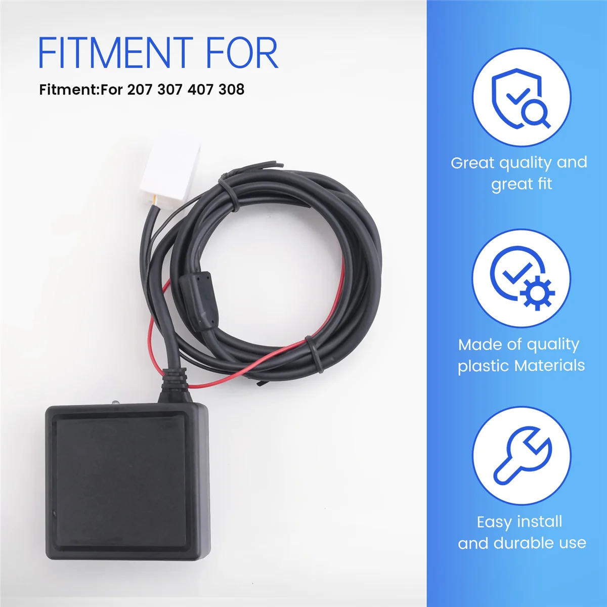 # 751A Автомобильный Bluetooth 5,0 AUX кабель-адаптер TF USB подходит для Peugeot 207 307 407 308 (черный)
# 751A Автомобильный Bluetooth 5,0 AUX кабель-адаптер TF USB подходит для Peugeot 207 307 407 308 (черный)