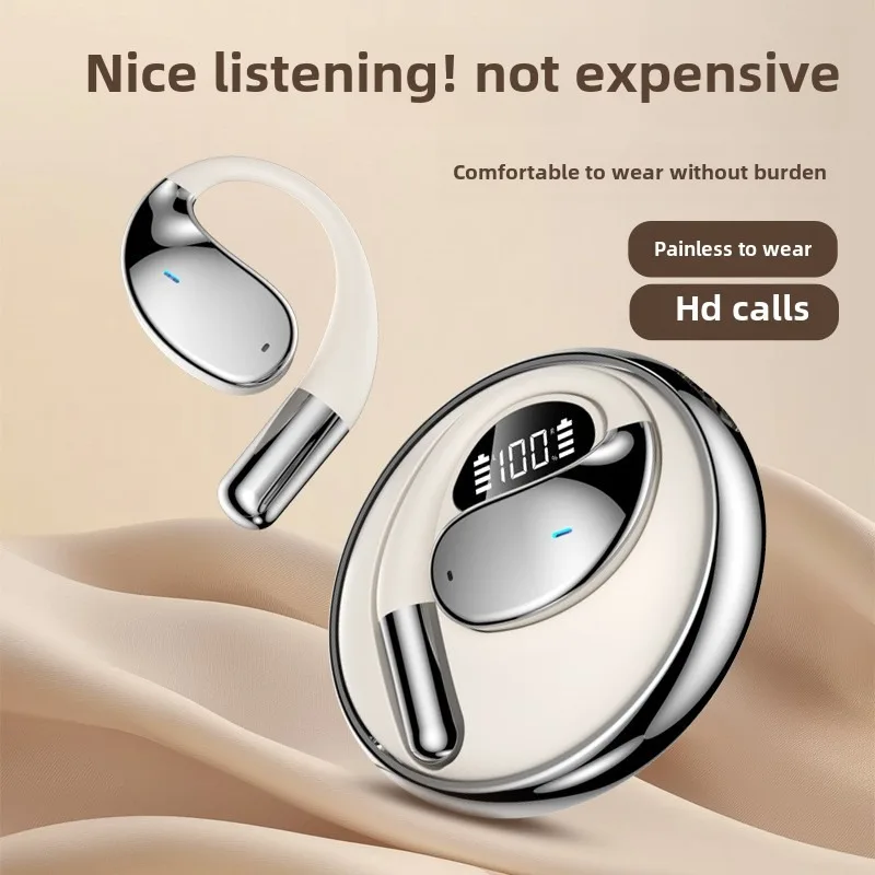 Wireless OWS Bluetooth headset, long battery life hanging ears, start noise reduction digital display sports earrings
Wireless OWS Bluetooth headset, long battery life hanging ears, start noise reduction digital display sports earrings