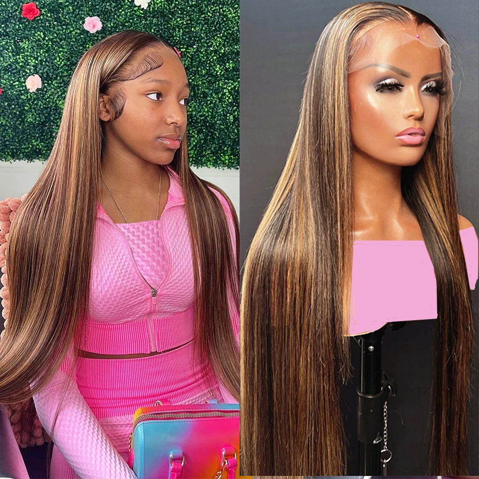 36 Inch Straight Highlight Wigs Human Hair 100% Pre Plucked Honey Blonde Colored 13x6 Transparent Lace Frontal Wig For Women
36 Inch Straight Highlight Wigs Human Hair 100% Pre Plucked Honey Blonde Colored 13x6 Transparent Lace Frontal Wig For Women