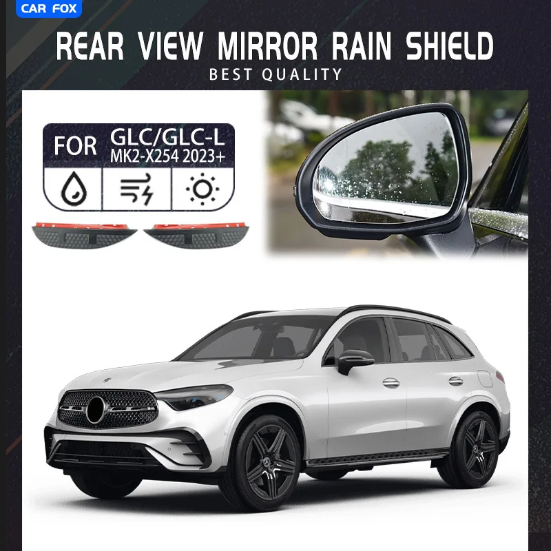 For Benz GLC Coupe C253 X253 X254 Carbon Fiber Car Rear View Mirror Rain Shield Protective Cover Car Styling Auto Accessories
For Benz GLC Coupe C253 X253 X254 Carbon Fiber Car Rear View Mirror Rain Shield Protective Cover Car Styling Auto Accessories