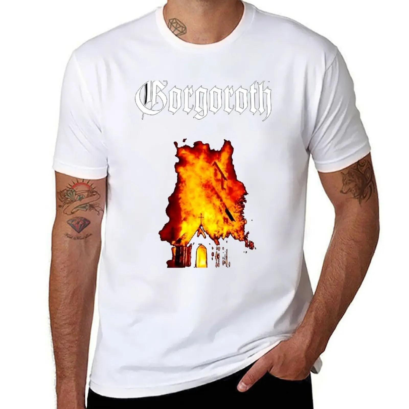 gorgoroth new logo T-Shirt man t shirt cotton high quality t shirts for man pack white T-Shirt
gorgoroth new logo T-Shirt man t shirt cotton high quality t shirts for man pack white T-Shirt