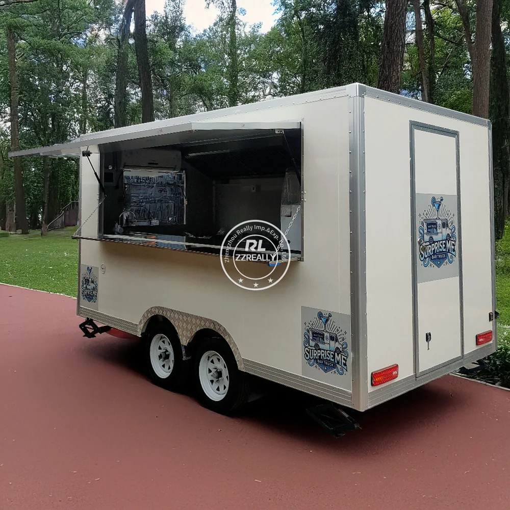 Food Trailer Mobile Food Cart Caravan Food Truck Hamburger Shape Mobile Business Factory Customized Car Restaurant
Food Trailer Mobile Food Cart Caravan Food Truck Hamburger Shape Mobile Business Factory Customized Car Restaurant