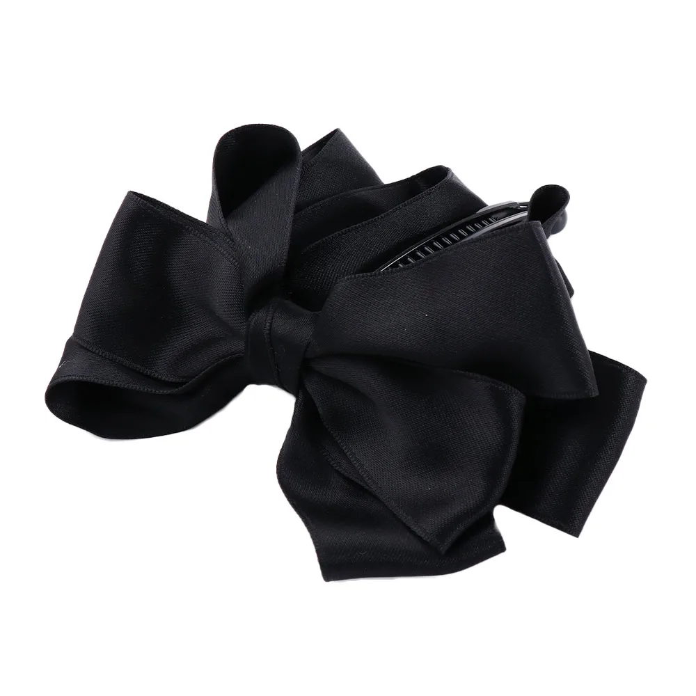 Elegant Sweet Solid Korean Women Banana Clip Bow Hairpin Ponytail Holder Vertical Clip
Elegant Sweet Solid Korean Women Banana Clip Bow Hairpin Ponytail Holder Vertical Clip