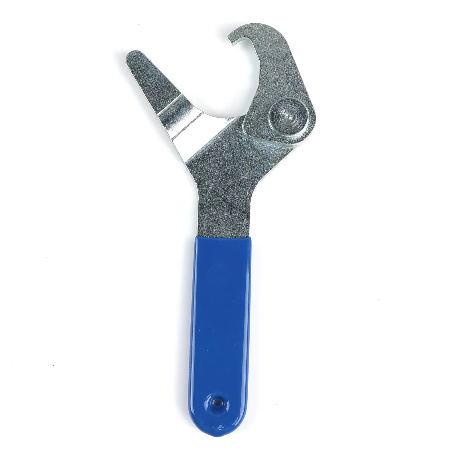 Motorcycle Shock Spanner Wrench Adjustable Hooked Jaw Tool Anti Slip for 35mm-75mmSpring Collars
Motorcycle Shock Spanner Wrench Adjustable Hooked Jaw Tool Anti Slip for 35mm-75mmSpring Collars