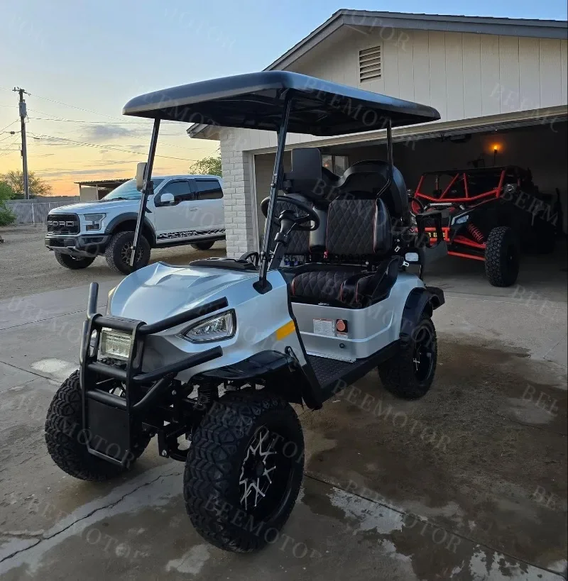 Electric Golf Cart 2+2 Seater for Sightseeing 48v Lead Acid Battery CE Certified 70-90km Range for Golf Course Use
Electric Golf Cart 2+2 Seater for Sightseeing 48v Lead Acid Battery CE Certified 70-90km Range for Golf Course Use
