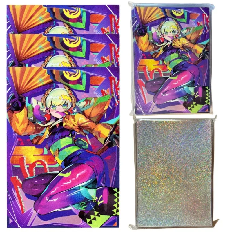 63x90mm Yu-Gi-Oh! Noh-P.U.N.K. Ze Amin Theme Pink Glitter Card Holder 60pcs/set TCG OCG Game Collection Card Protective Cover
63x90mm Yu-Gi-Oh! Noh-P.U.N.K. Ze Amin Theme Pink Glitter Card Holder 60pcs/set TCG OCG Game Collection Card Protective Cover