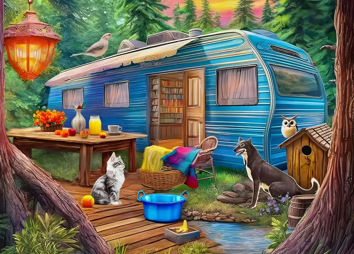 Jigsaw Puzzle Caravan Camping Paper Puzzle 300 500 1000pcs Best for Love Nature Family Weekend Activity Gift Home Wall Decor
Jigsaw Puzzle Caravan Camping Paper Puzzle 300 500 1000pcs Best for Love Nature Family Weekend Activity Gift Home Wall Decor