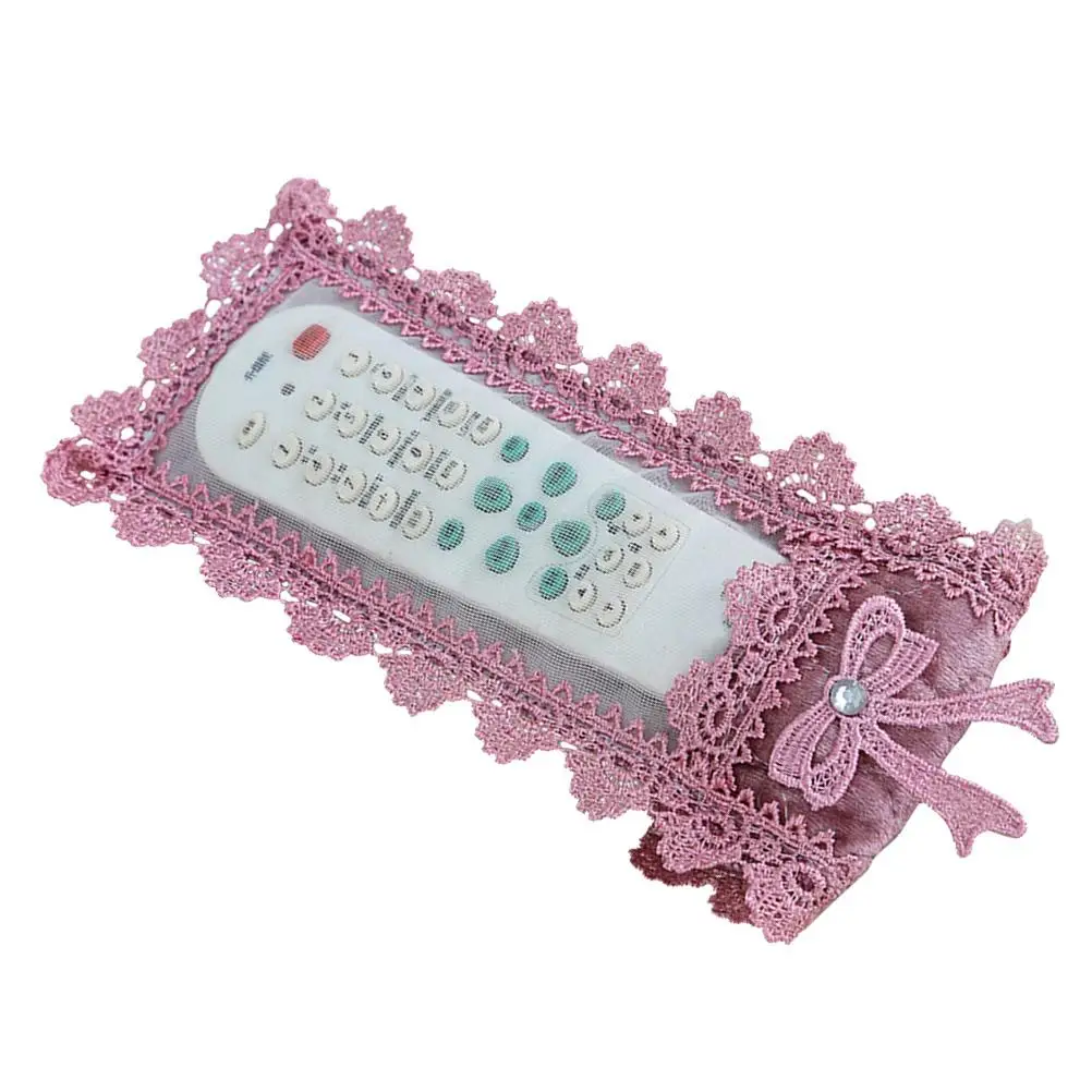 Remote Control Cover European Style Lace Fabric Creative Beautiful for Television
Remote Control Cover European Style Lace Fabric Creative Beautiful for Television