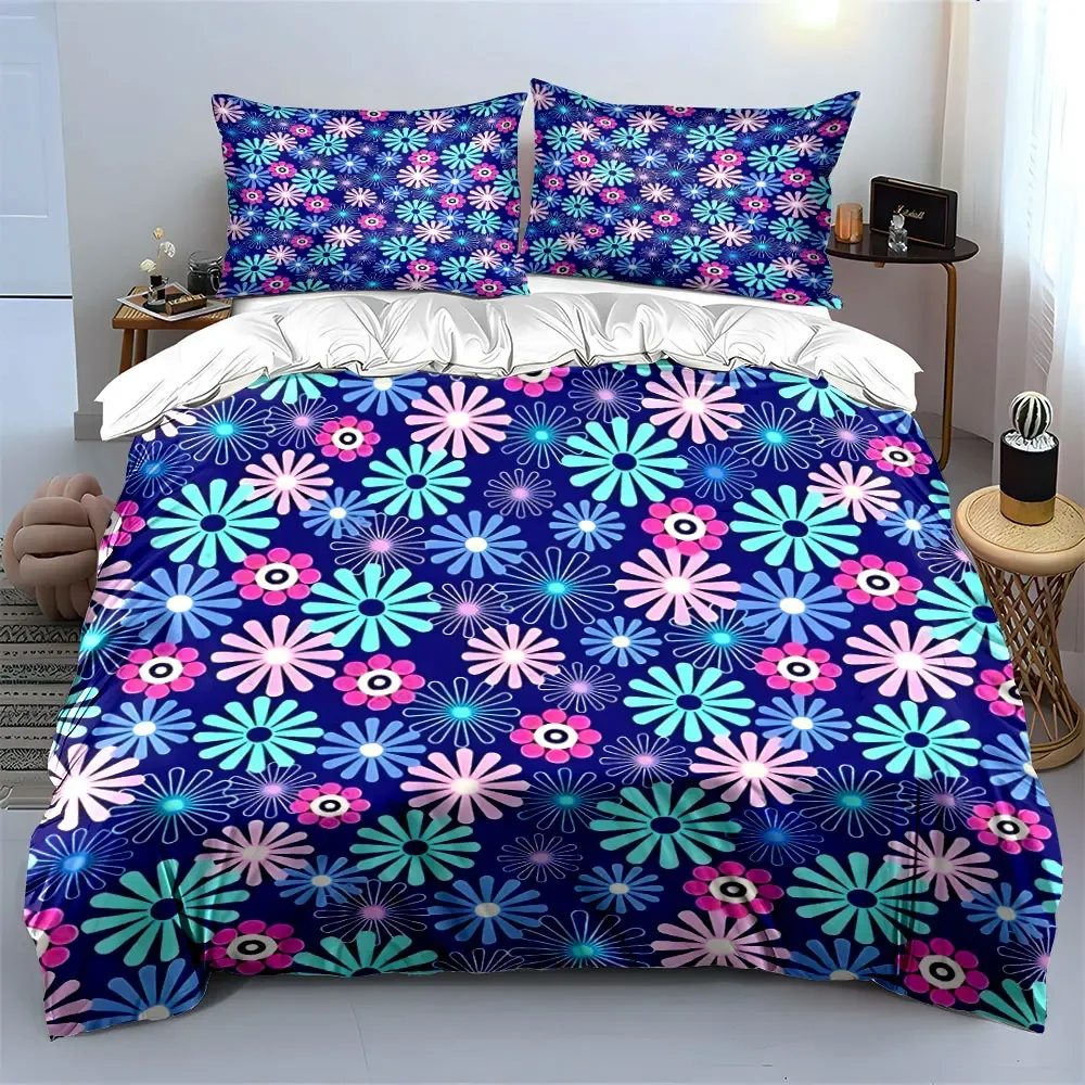 Floral Pattern Home Decoration Set Soft Comfortable Duvet Cover Bedding Set Included 1*Duvet Cover & 2*Pillowcases, gift
Floral Pattern Home Decoration Set Soft Comfortable Duvet Cover Bedding Set Included 1*Duvet Cover & 2*Pillowcases, gift