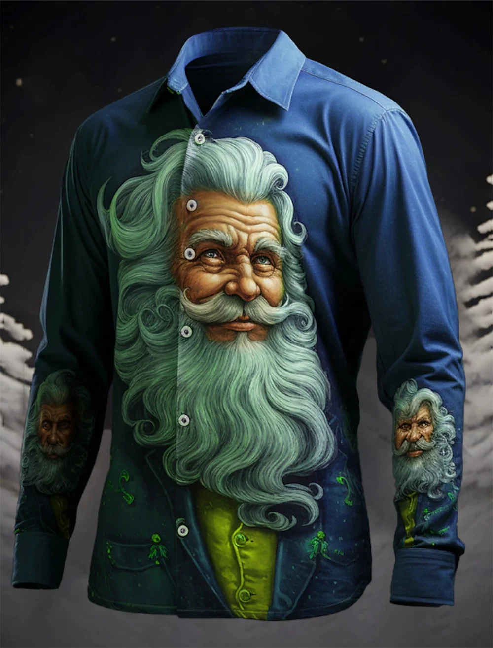 2024 New Long Sleeve High End Men's Shirt Fashion Daily Street Christmas Dress Style Shirt Loose Comfortable Santa Claus
2024 New Long Sleeve High End Men's Shirt Fashion Daily Street Christmas Dress Style Shirt Loose Comfortable Santa Claus