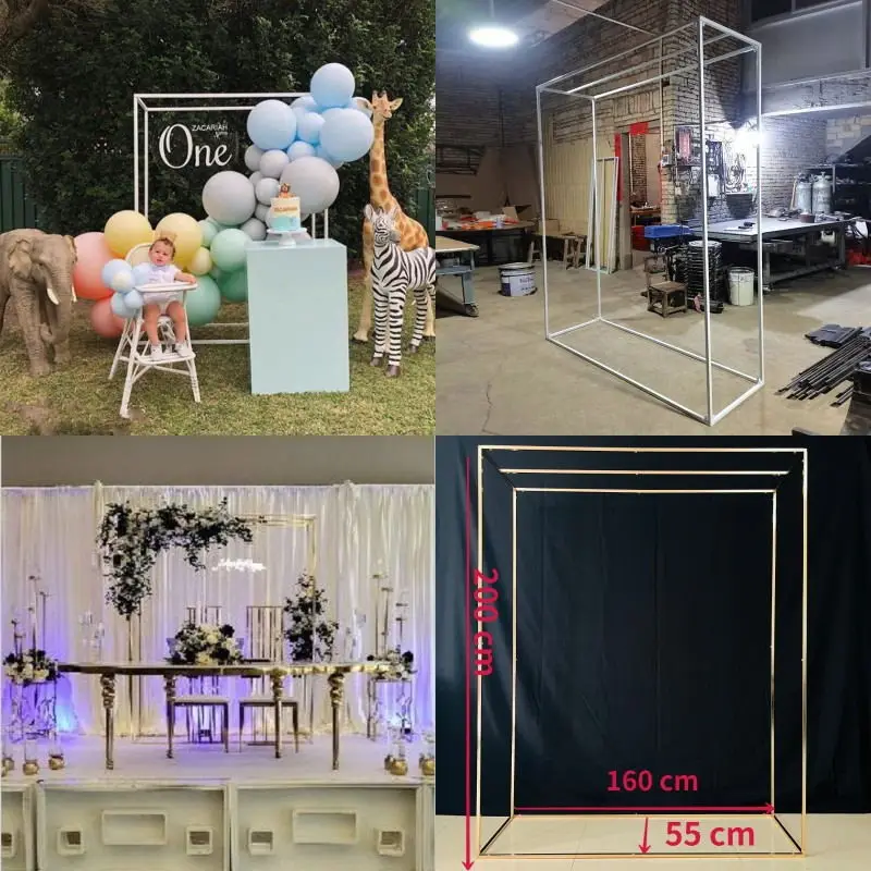 New Arrival Large Column Stand Artificial Flower Arch Ballon Props Display Frame DIY Sign Wedding Party Gift Favor Hanging Rack
New Arrival Large Column Stand Artificial Flower Arch Ballon Props Display Frame DIY Sign Wedding Party Gift Favor Hanging Rack