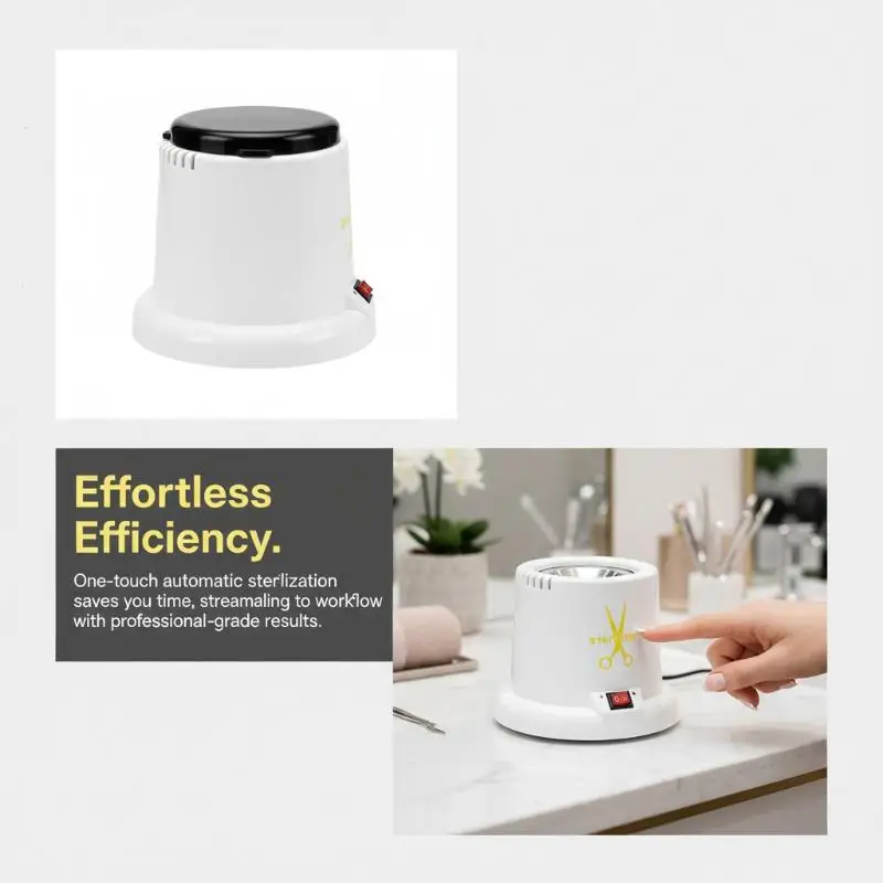 【L】Nail Tool Sterilizer 1pcs High Temperature Disinfection Cleaner Pot Efficient Machine for Professional Salon Home Use
【L】Nail Tool Sterilizer 1pcs High Temperature Disinfection Cleaner Pot Efficient Machine for Professional Salon Home Use