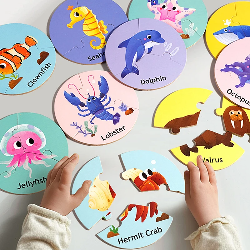Circular Puzzle, Early Educational Animal Pairing Puzzle, Interactive Focus Logic Training, Board Game Toy, Birthday Gift
Circular Puzzle, Early Educational Animal Pairing Puzzle, Interactive Focus Logic Training, Board Game Toy, Birthday Gift