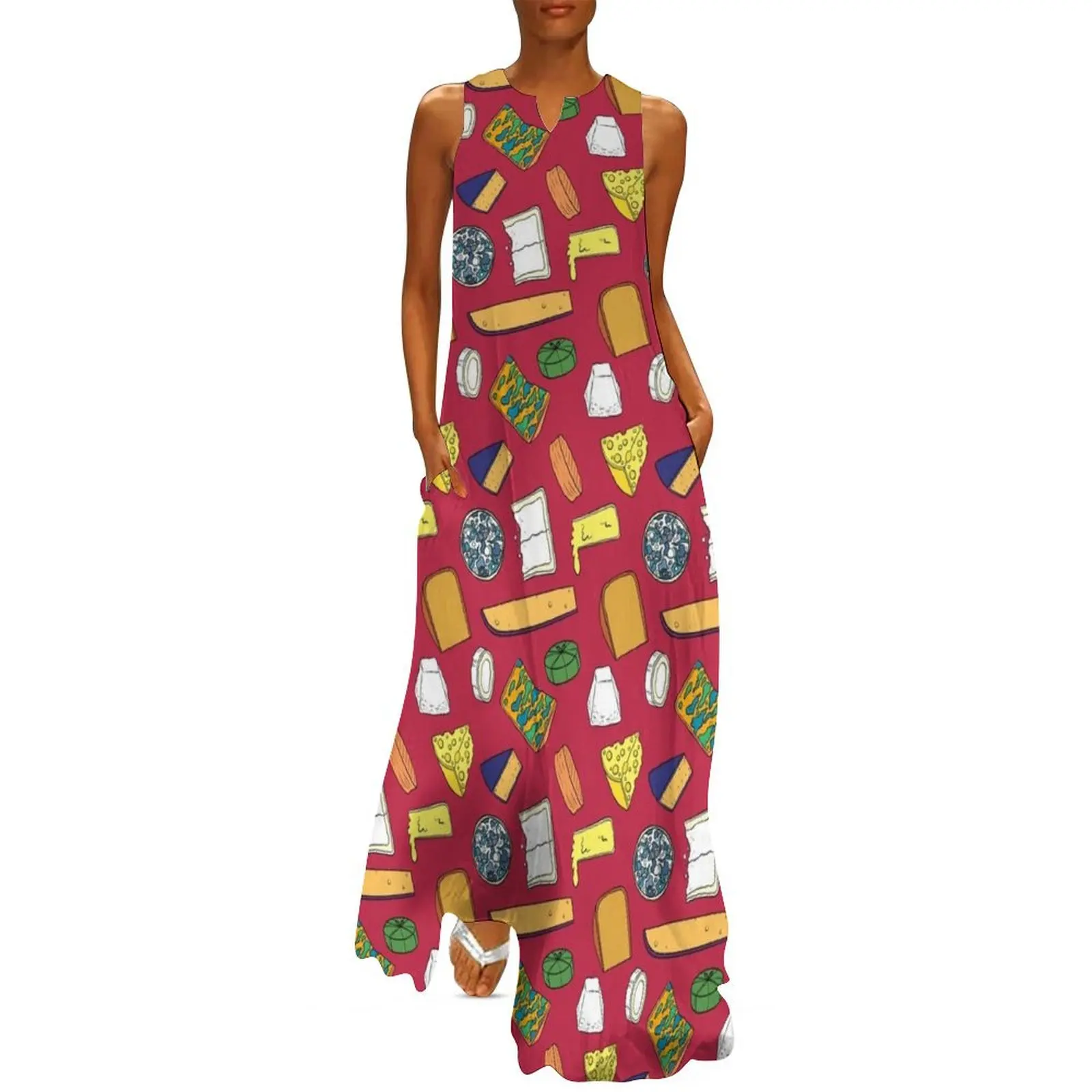 Cheese Obsession Long Dress dress dresses Prom gown Women's long dress wedding guest 2025
Cheese Obsession Long Dress dress dresses Prom gown Women's long dress wedding guest 2025