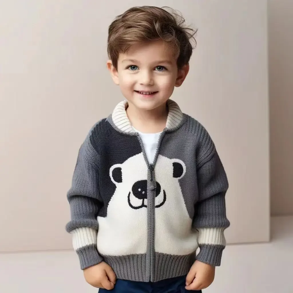 2024 kids clothes Winter Sweater Boys and Girls 2024 New Tide Knitted Cartoon Knitted Sweater Spring and Autumn Knitted Sweater
2024 kids clothes Winter Sweater Boys and Girls 2024 New Tide Knitted Cartoon Knitted Sweater Spring and Autumn Knitted Sweater