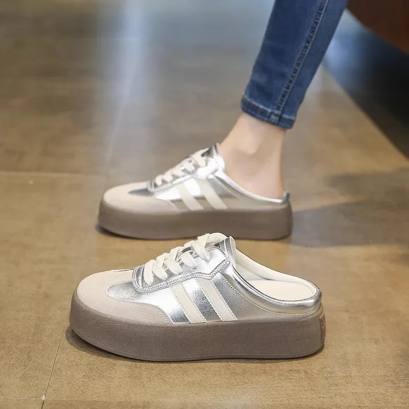 2025 Shoes Female Closed Toe Women's Slippers Outdoor Casual Slippers Women Mixed Colors Lace Up Flat Platform Shoes Women
2025 Shoes Female Closed Toe Women's Slippers Outdoor Casual Slippers Women Mixed Colors Lace Up Flat Platform Shoes Women