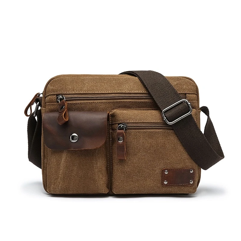 Nesitu Vintage Casual Blue Black Coffee Grey Green Durable Crazy Horse Leather Canvas Women Men Shoulder Messenger Bag M6239
Nesitu Vintage Casual Blue Black Coffee Grey Green Durable Crazy Horse Leather Canvas Women Men Shoulder Messenger Bag M6239