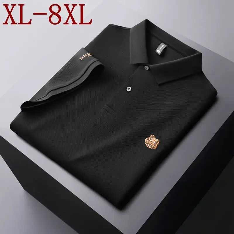 8XL 7XL 6XL 2023 New Summer Hip Hop Embroidery Polo Shirt Men Tops High End 100% Cotton Mens Shirts Fashion Loose chemise homme
8XL 7XL 6XL 2023 New Summer Hip Hop Embroidery Polo Shirt Men Tops High End 100% Cotton Mens Shirts Fashion Loose chemise homme