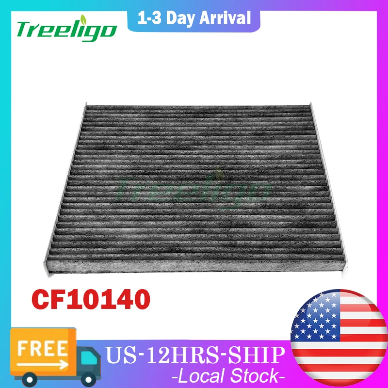 Treeligo CF10140 Фильтр салона с активированным углем для INFINITI FX35 FX45 G35/для MITSUBISHI для NISSAN SENTRA 02-06
Treeligo CF10140 Фильтр салона с активированным углем для INFINITI FX35 FX45 G35/для MITSUBISHI для NISSAN SENTRA 02-06