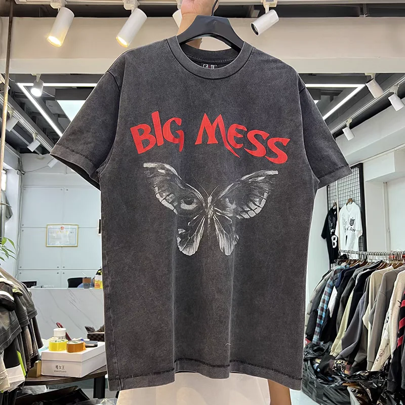 Постиранная футболка с принтом SAINT BIG MESS Butterfly Ghost Face для мужчин и женщин, футболка высокого качества с короткими рукавами, футболки
Постиранная футболка с принтом SAINT BIG MESS Butterfly Ghost Face для мужчин и женщин, футболка высокого качества с короткими рукавами, футболки