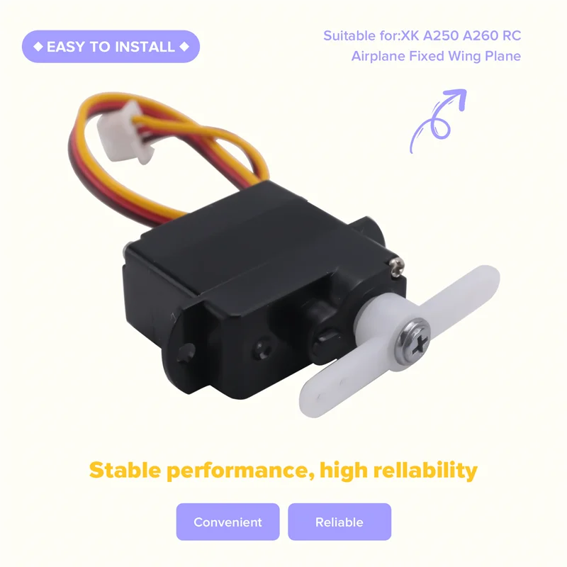 Превосходное качество-A260.0011 Сервопривод для Wltoys XK A250 A260 RC самолета с фиксированным крылом, запасные части для самолета, аксессуары
Превосходное качество-A260.0011 Сервопривод для Wltoys XK A250 A260 RC самолета с фиксированным крылом, запасные части для самолета, аксессуары