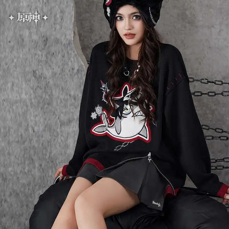 Official Game Wriothesley Sweater MiHoYo Original Genshin Impact Wriothesley Cosplay Theme Impression Serie Knitting Sweater
Official Game Wriothesley Sweater MiHoYo Original Genshin Impact Wriothesley Cosplay Theme Impression Serie Knitting Sweater