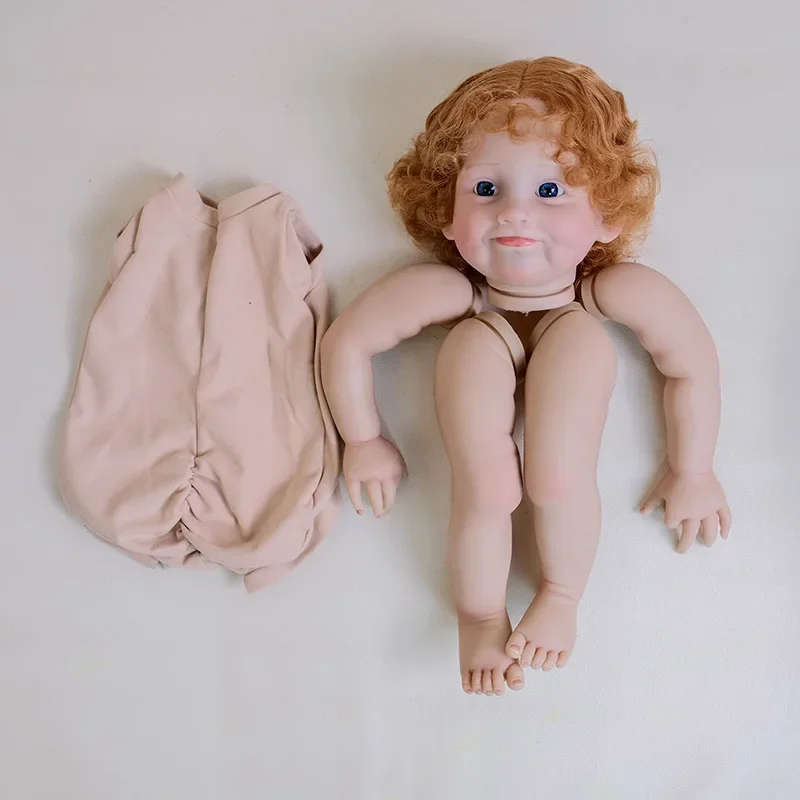 24Inch Unfinished Painted Reborn Doll Kit Milicent Real Picture with Red Brown Curly Hair Touch Soft Include Cloth Body
24Inch Unfinished Painted Reborn Doll Kit Milicent Real Picture with Red Brown Curly Hair Touch Soft Include Cloth Body