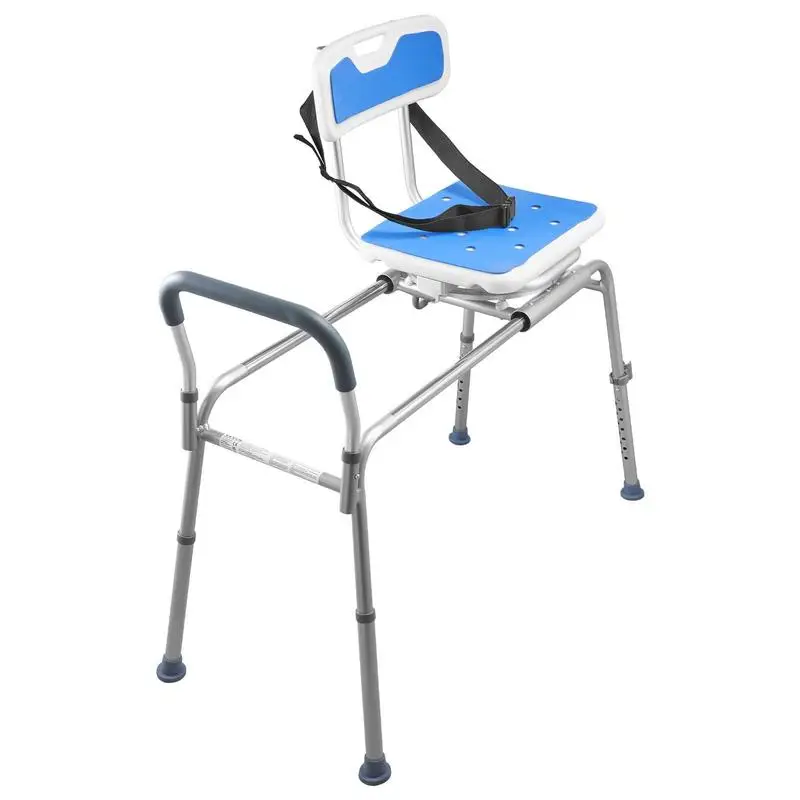 Sliding Shower Chair, 400 lbs Tub Transfer Bench for Bathtub with Swivel Seat, Padded Shower Bench with Arms and Backrest, Height Adjustable for Handicap, Adults, Seniors, Elderly and Disabled
Sliding Shower Chair, 400 lbs Tub Transfer Bench for Bathtub with Swivel Seat, Padded Shower Bench with Arms and Backrest, Height Adjustable for Handicap, Adults, Seniors, Elderly and Disabled
