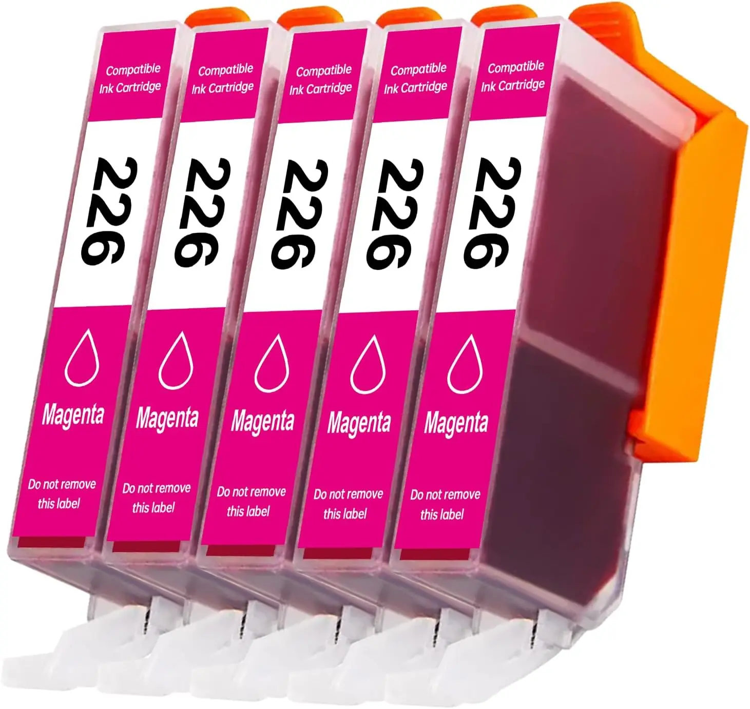 PGI-225 CLI-226 Magenta Ink Cartridge for MX882 MX892 MG5320 MG6220 MG5220 MG6120 MG8220 MX712 IP4820 IP4920 IX6520, 5 Pack
PGI-225 CLI-226 Magenta Ink Cartridge for MX882 MX892 MG5320 MG6220 MG5220 MG6120 MG8220 MX712 IP4820 IP4920 IX6520, 5 Pack