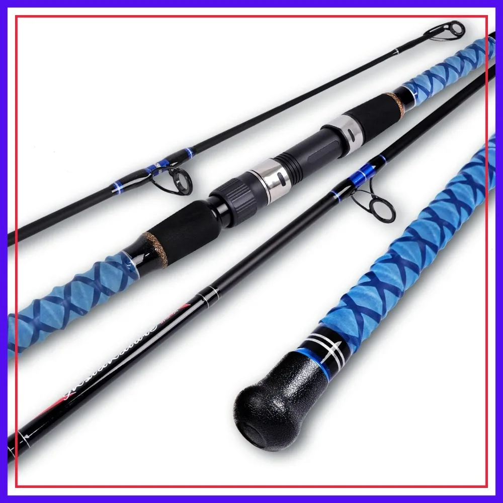 Carbon Fiber Surf Spinning Fishing Rod 2/3/4 Piece 9-15ft Travel Rod
Carbon Fiber Surf Spinning Fishing Rod 2/3/4 Piece 9-15ft Travel Rod